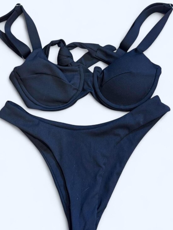 Other - SHEIN Women's Black Bikinis-and-tankini-sets